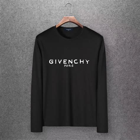 givenchy activewear long sleeve|Givenchy long sleeve t shirt.